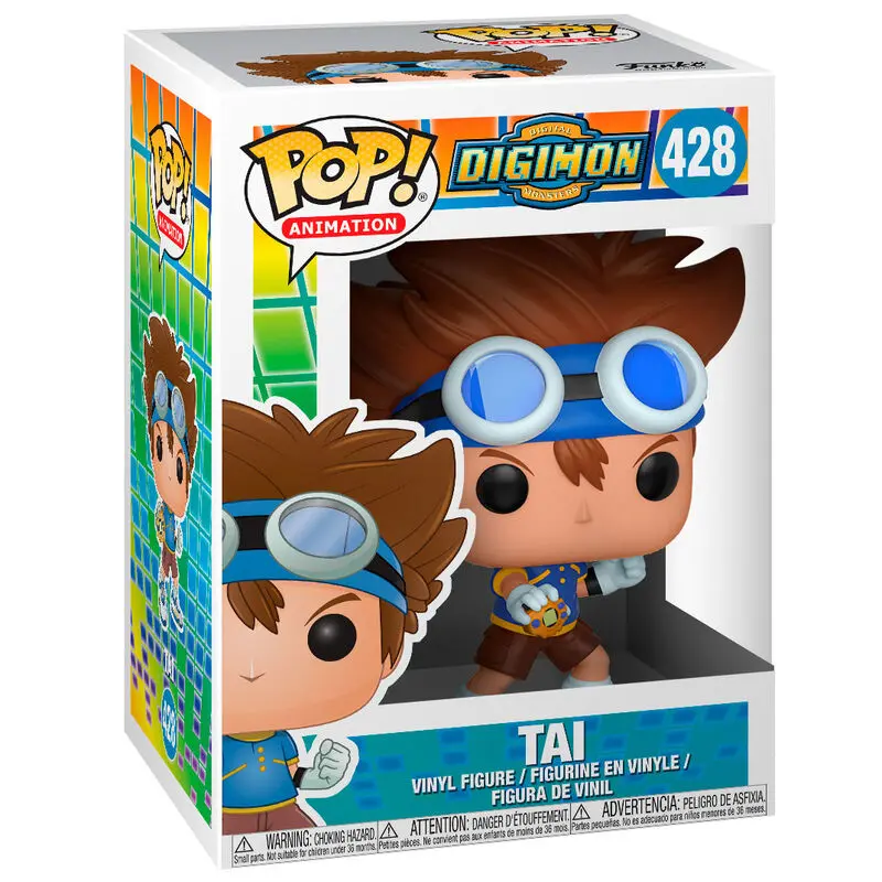 Digimon POP! Animation Vinyl Figur Tai 9 cm Produktfoto