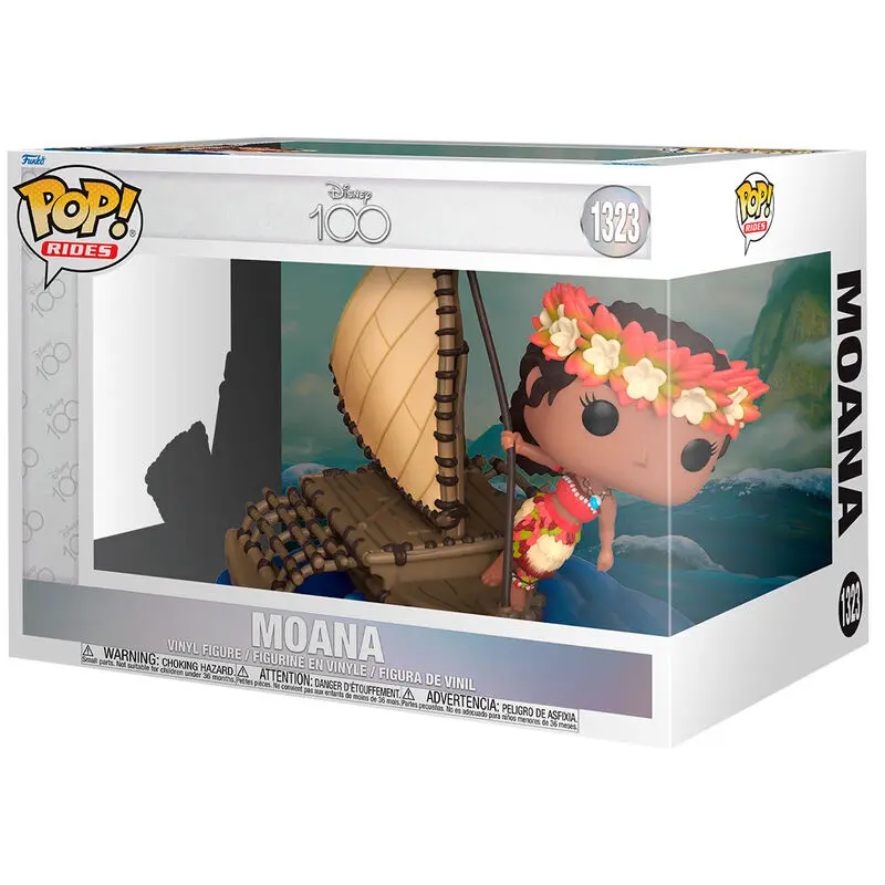 Disney's 100th Anniversary POP! Rides Super Deluxe Vinyl Figur Moana (Finale) 15 cm termékfotó