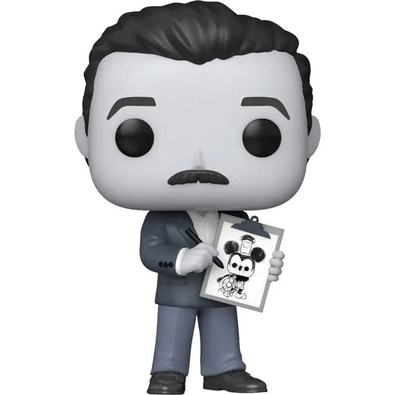 POP Figur Disney 100th Anniversary Walt Disney with Drawing Produktfoto