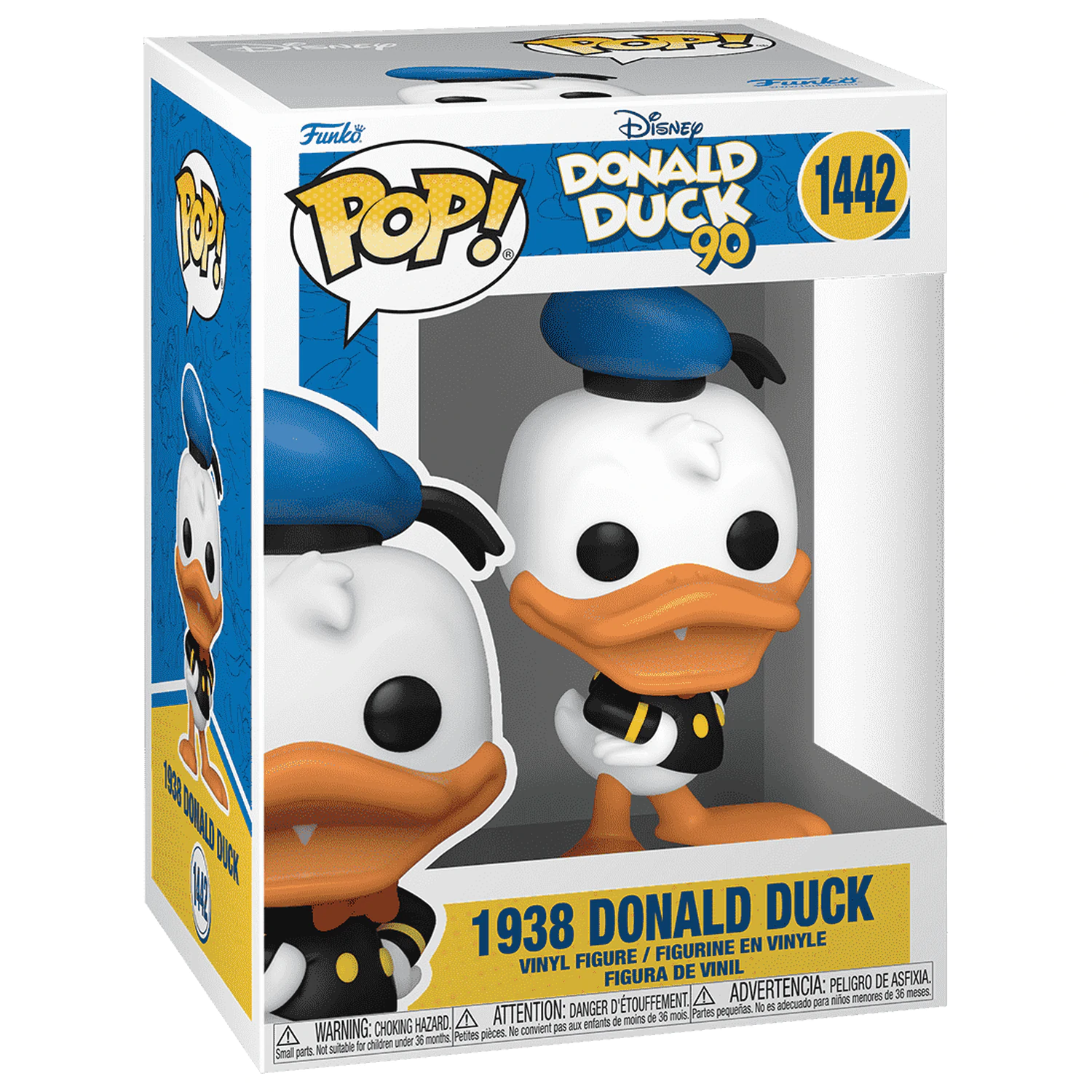 Funko POP Figur Disney 90th Anniversary Pato Donald 1938 Produktfoto