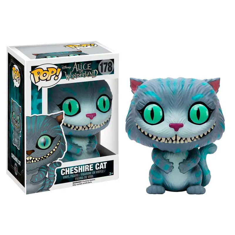 Alice in Wonderland 2010 POP! Disney Vinyl Figur Cheshire Cat 9 cm termékfotó