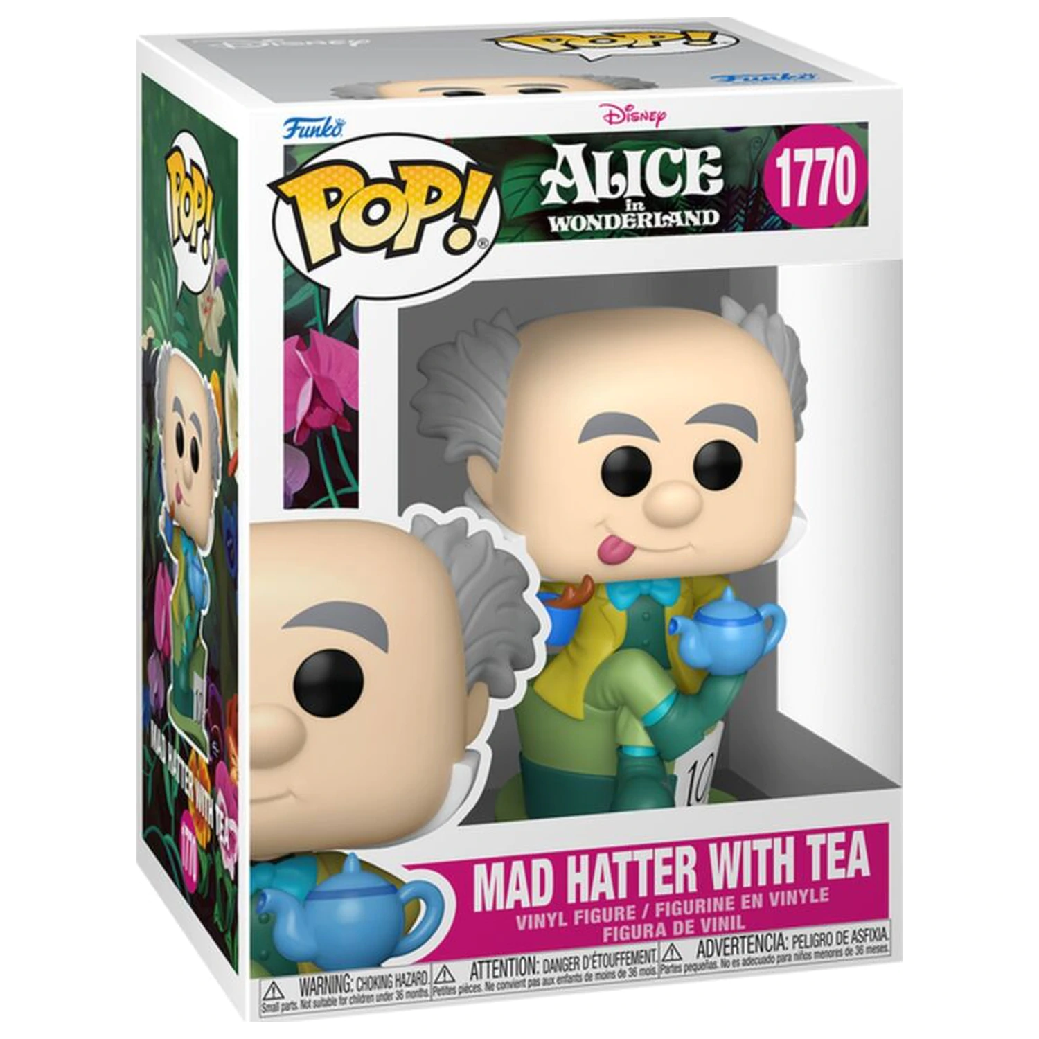 Funko POP Figur Disney Alice In Wonderland Mad Hatter With Tea Produktfoto