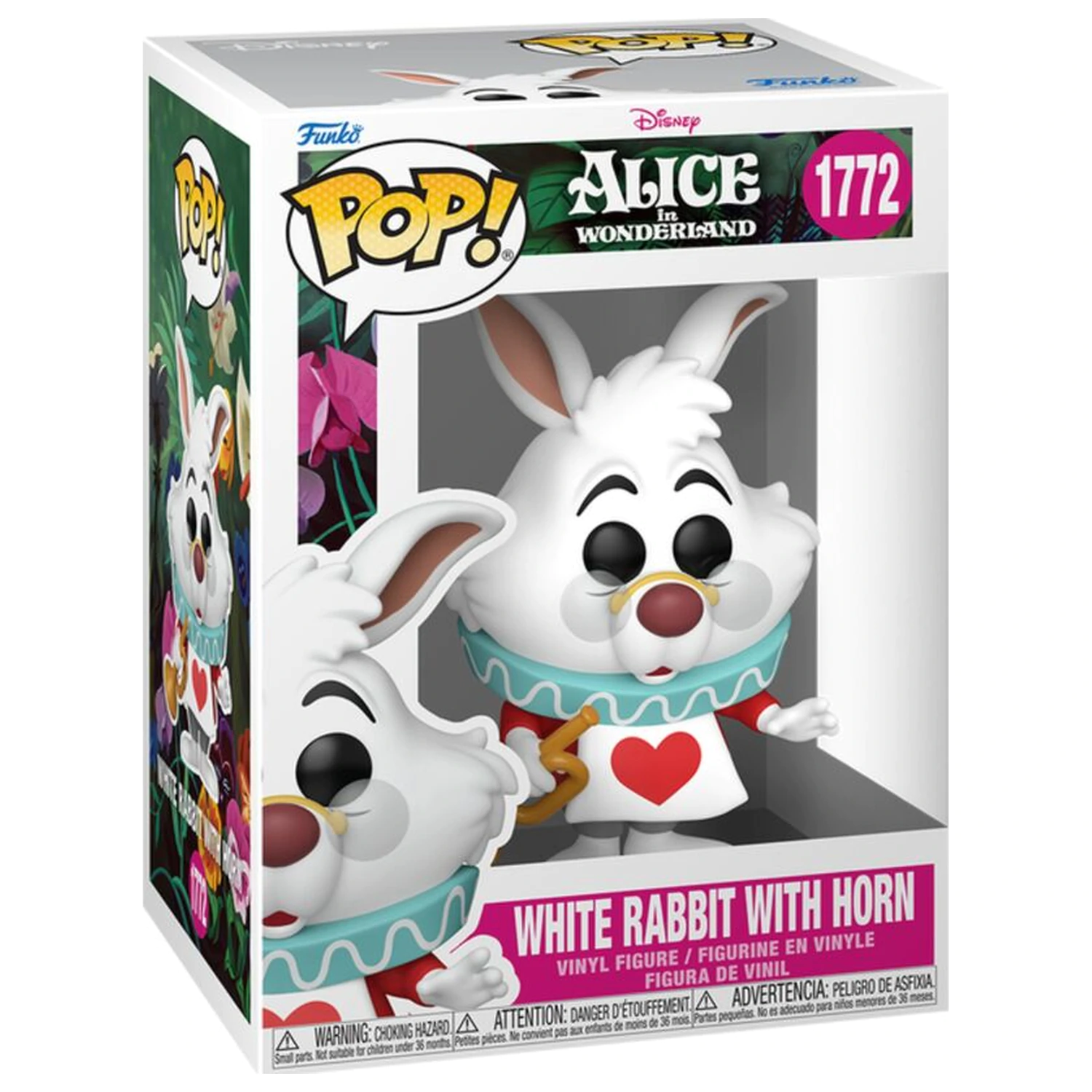 Funko POP Figur Disney Alice In Wonderland White Rabbit With Horn Produktfoto