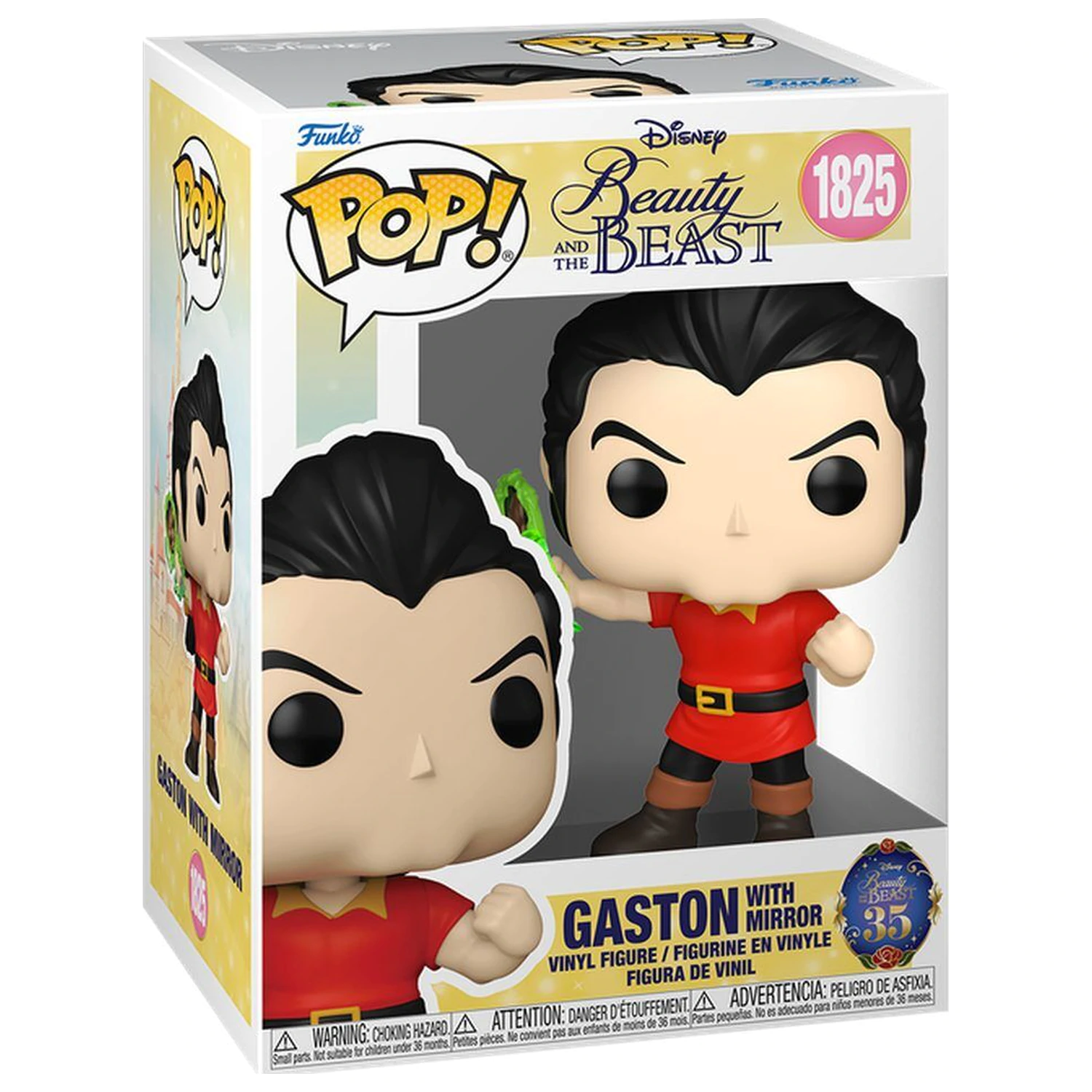 Funko POP Figur Disney Beauty And The Beast Gaston with Mirror Produktfoto