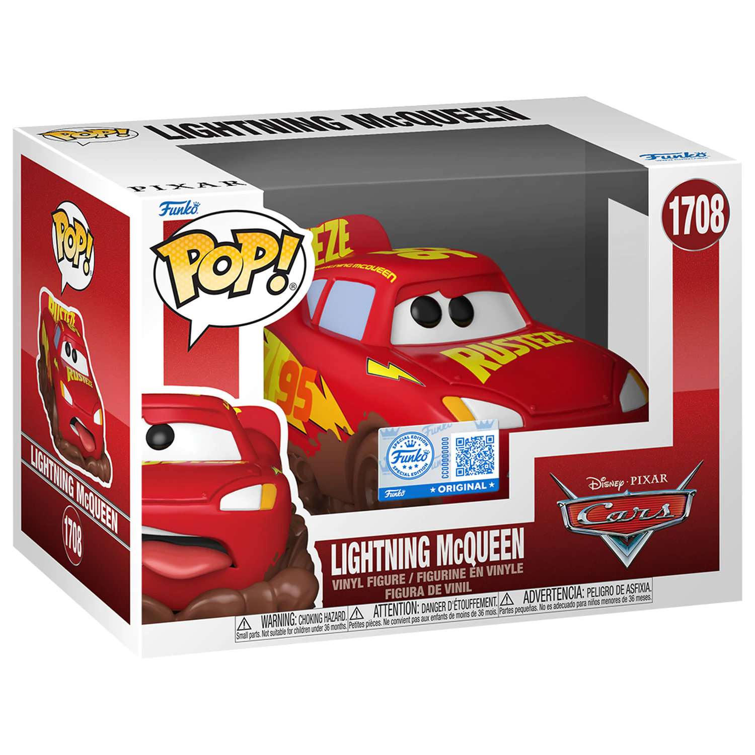 Funko POP Figur Disney Cars Lightning McQueen Produktfoto