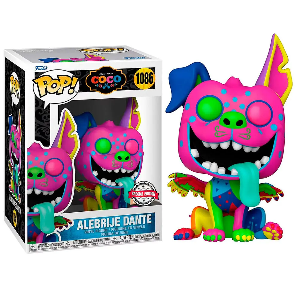 POP Figur Disney Coco Alebrije Dante Exclusive Produktfoto