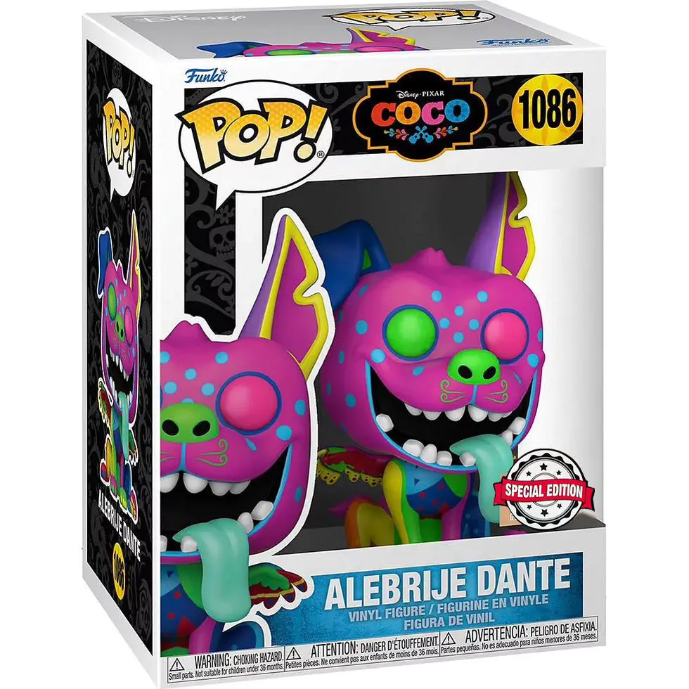 POP Figur Disney Coco Alebrije Dante Exclusive Produktfoto