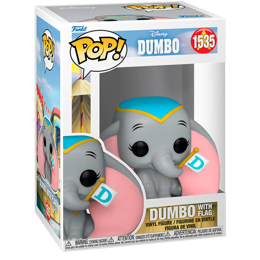 Funko POP Figur Disney Dumbo - Dumbo with Flag Produktfoto