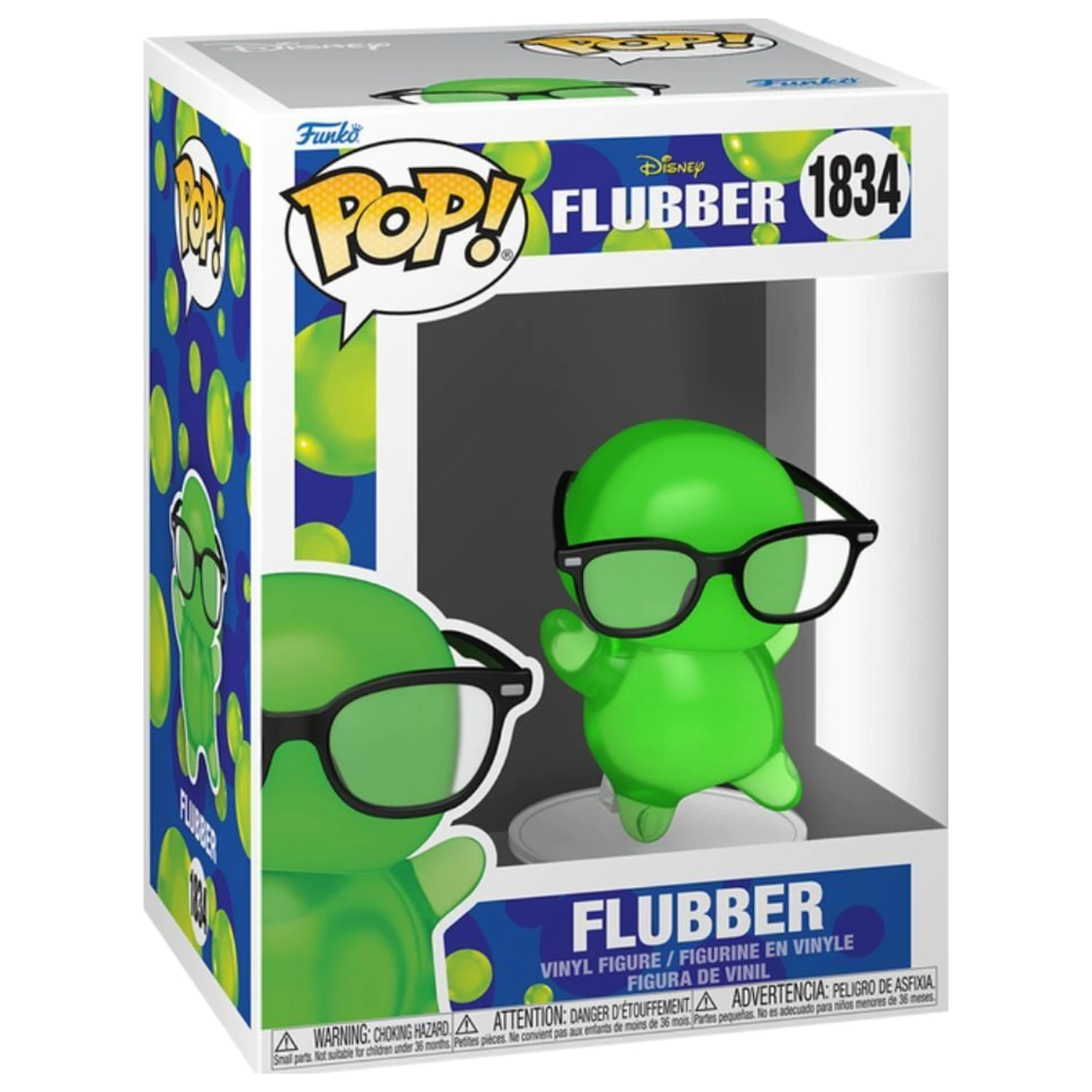 Funko POP Figur Disney Flubber - Flubber with Glasses Translucent Produktfoto