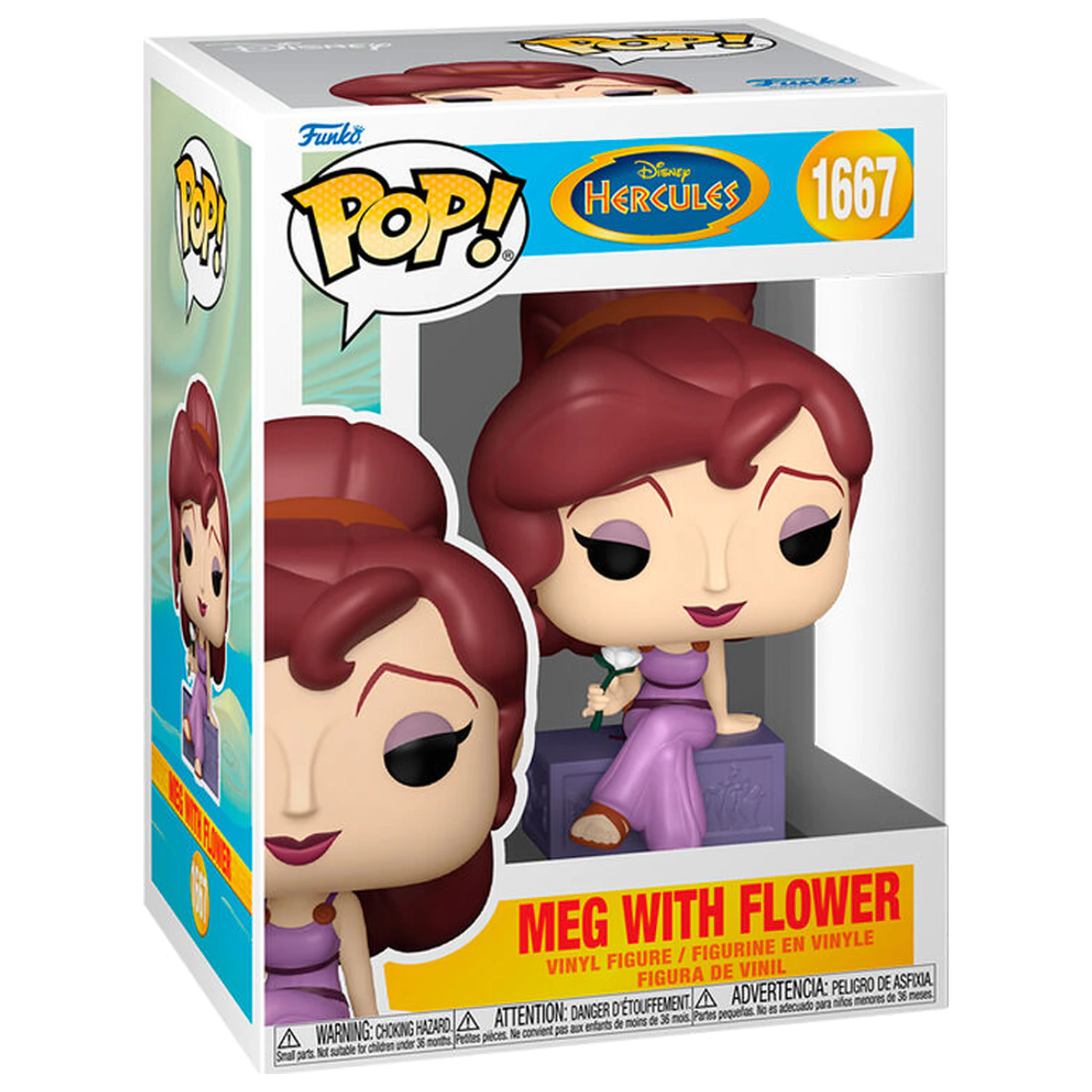 Funko POP Figur Disney Hercules Meg with Flower Produktfoto