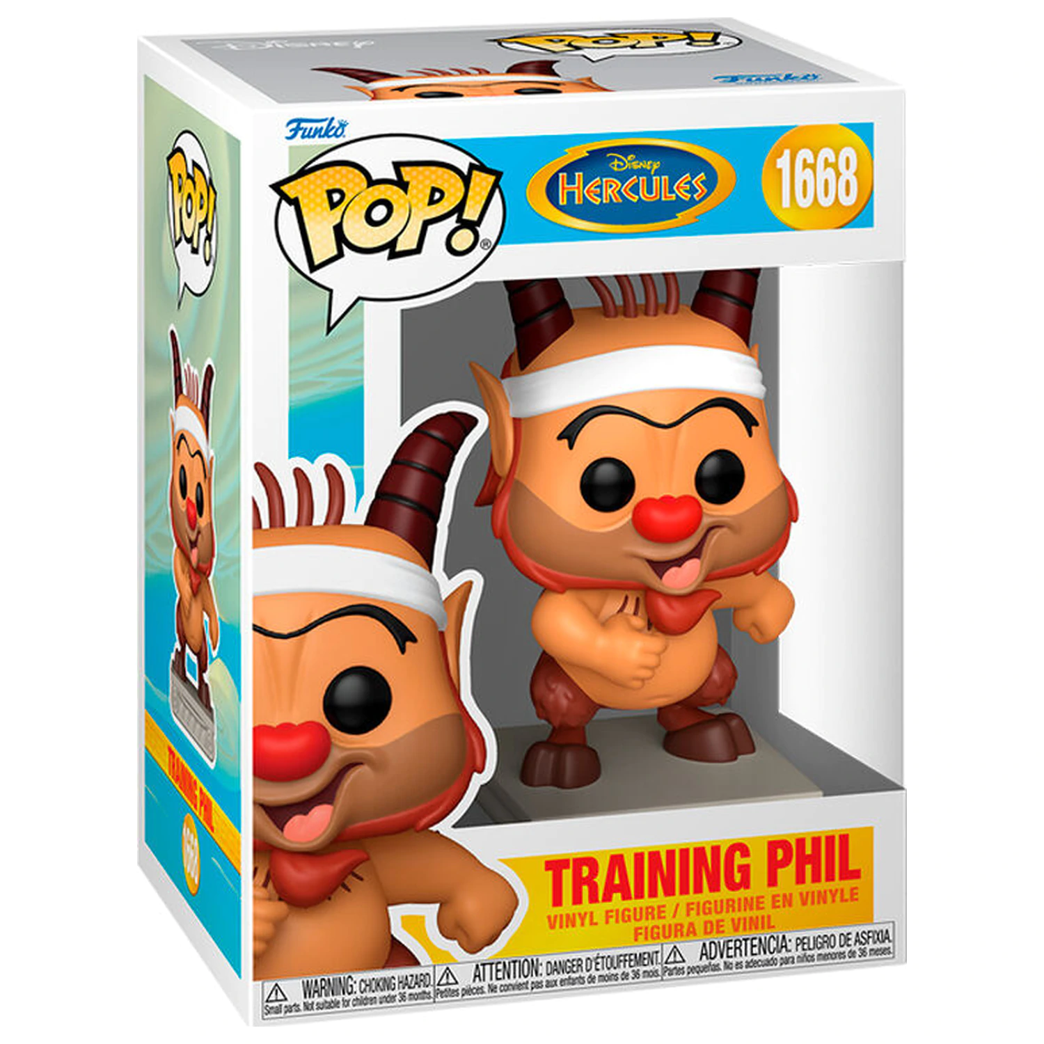 Funko POP Figur Disney Hercules Training Phil Produktfoto