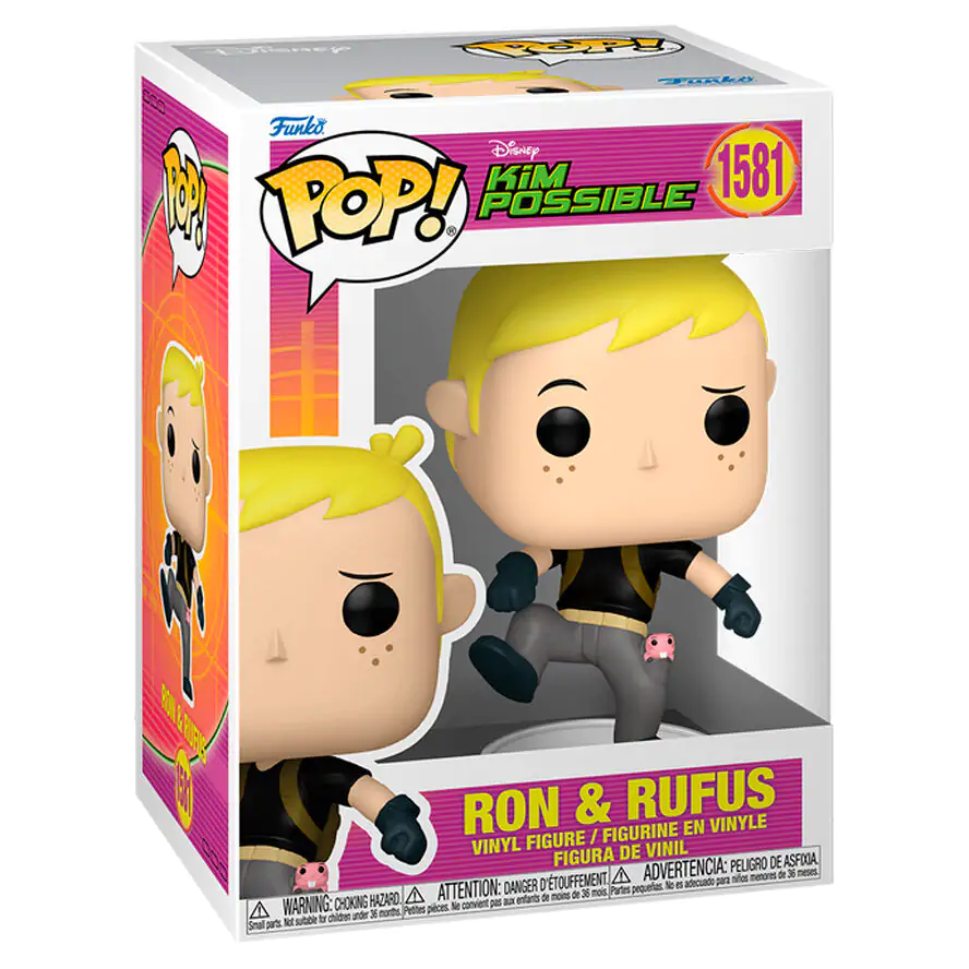 Funko POP! Figur Disney Kim Possible Ron & Rufus Produktfoto