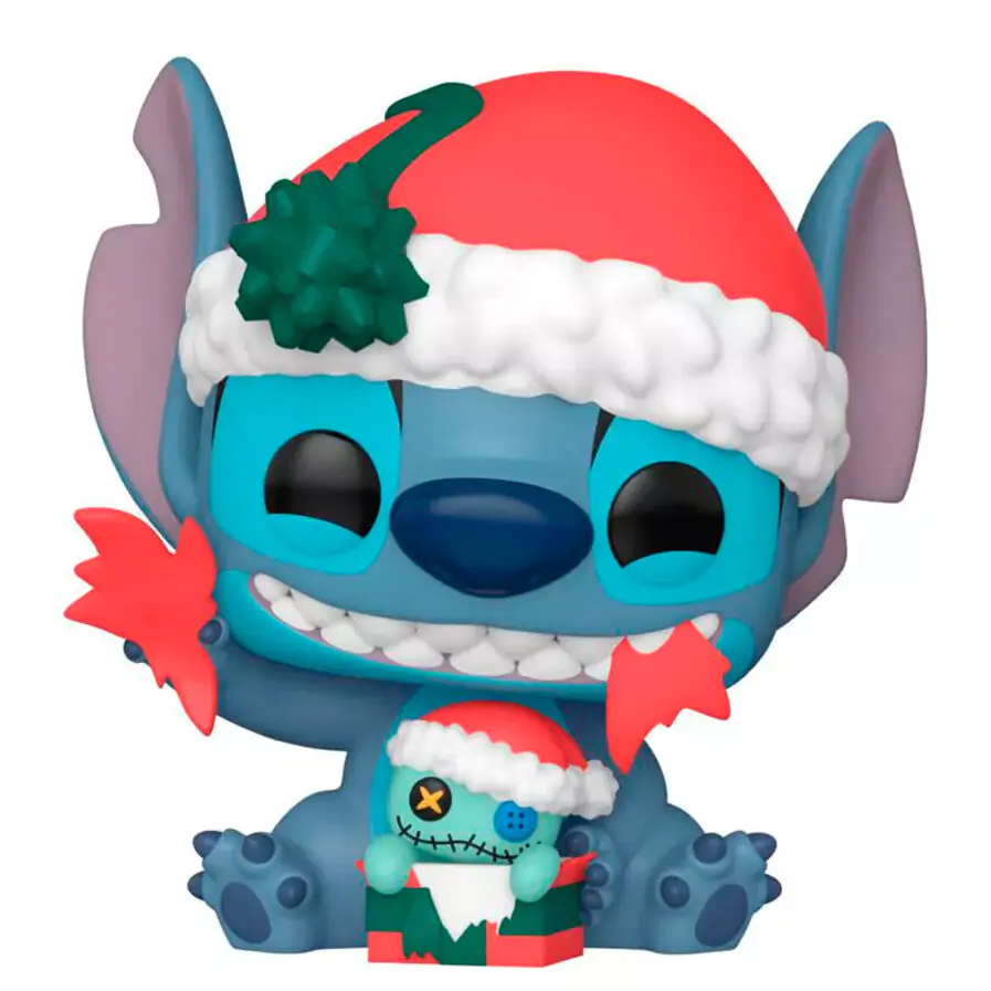 Funko POP Figur Disney Lilo & Stitch - Stitch Unwrapping Gift Produktfoto