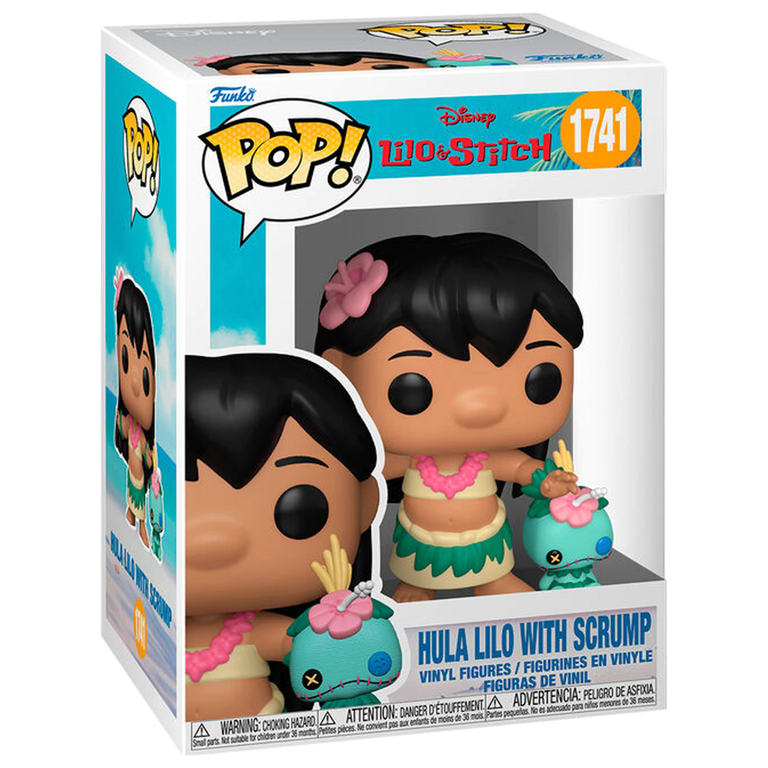 Funko POP Figur Disney Lilo & Stitch Hula Lilo with Scrump Produktfoto