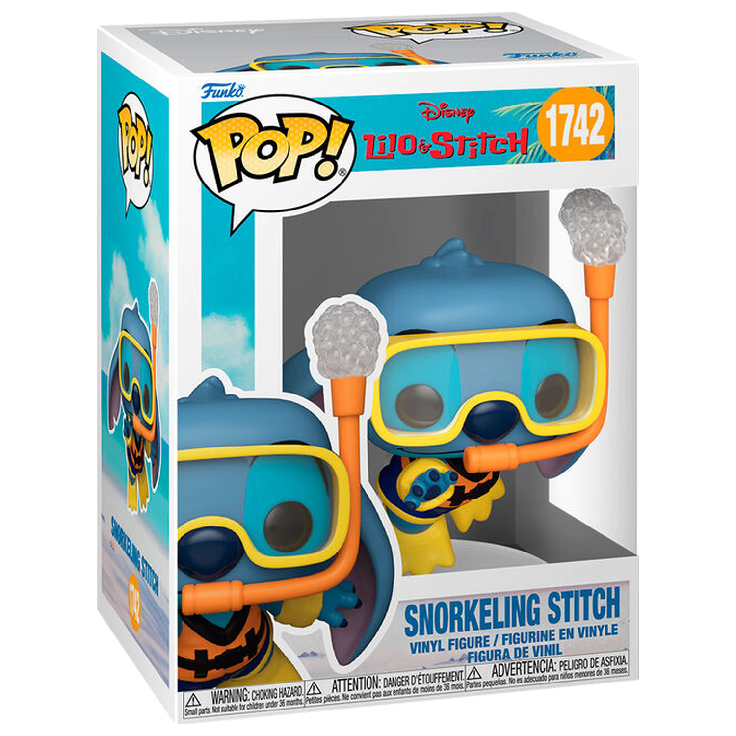 Funko POP Figur Disney Lilo & Stitch Snorkeling Stitch Produktfoto