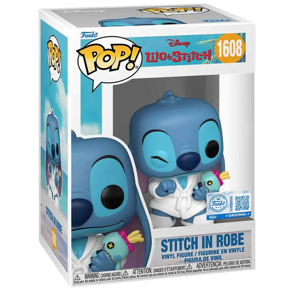 Funko POP Figur Disney Lilo & Stitch - Stitch in Robe Produktfoto