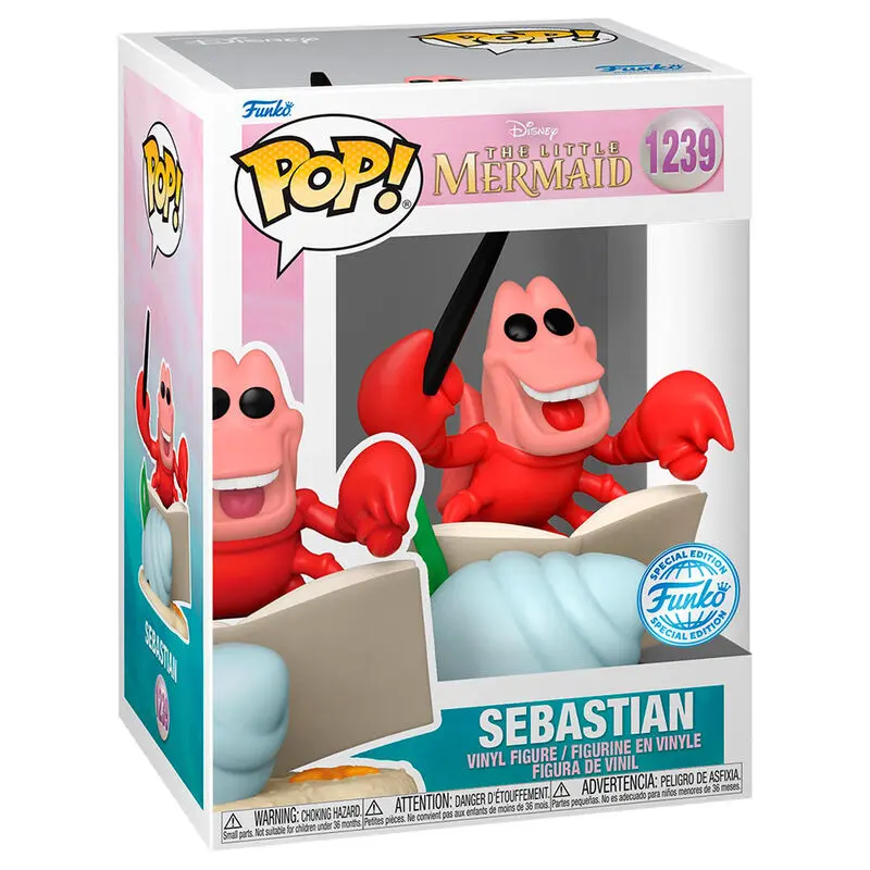 POP Figur Disney Little Mermaid Sebastian Exclusive termékfotó