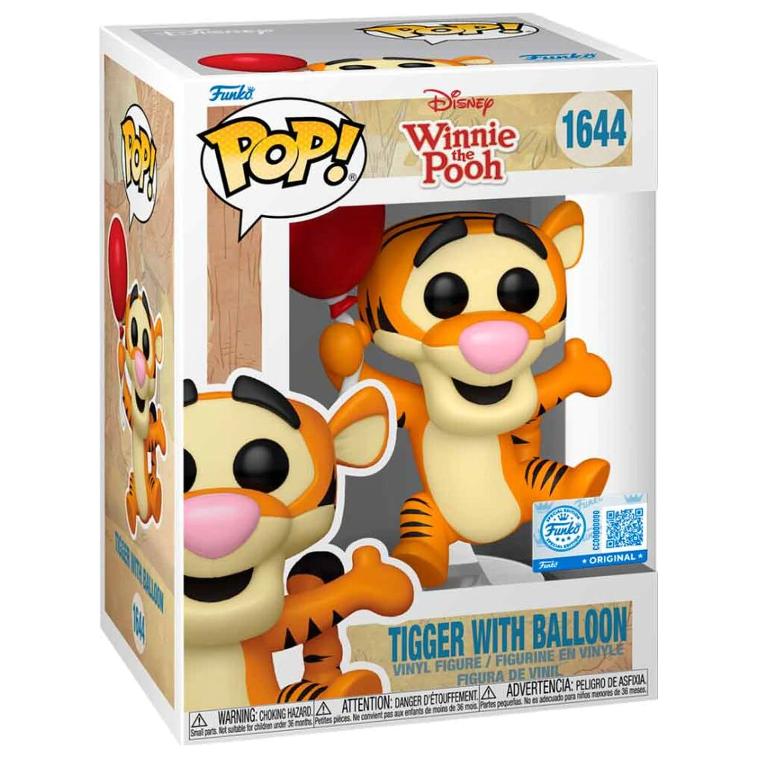 Funko POP Figur Disney Winnie the Pooh Tigger with Ballon Produktfoto
