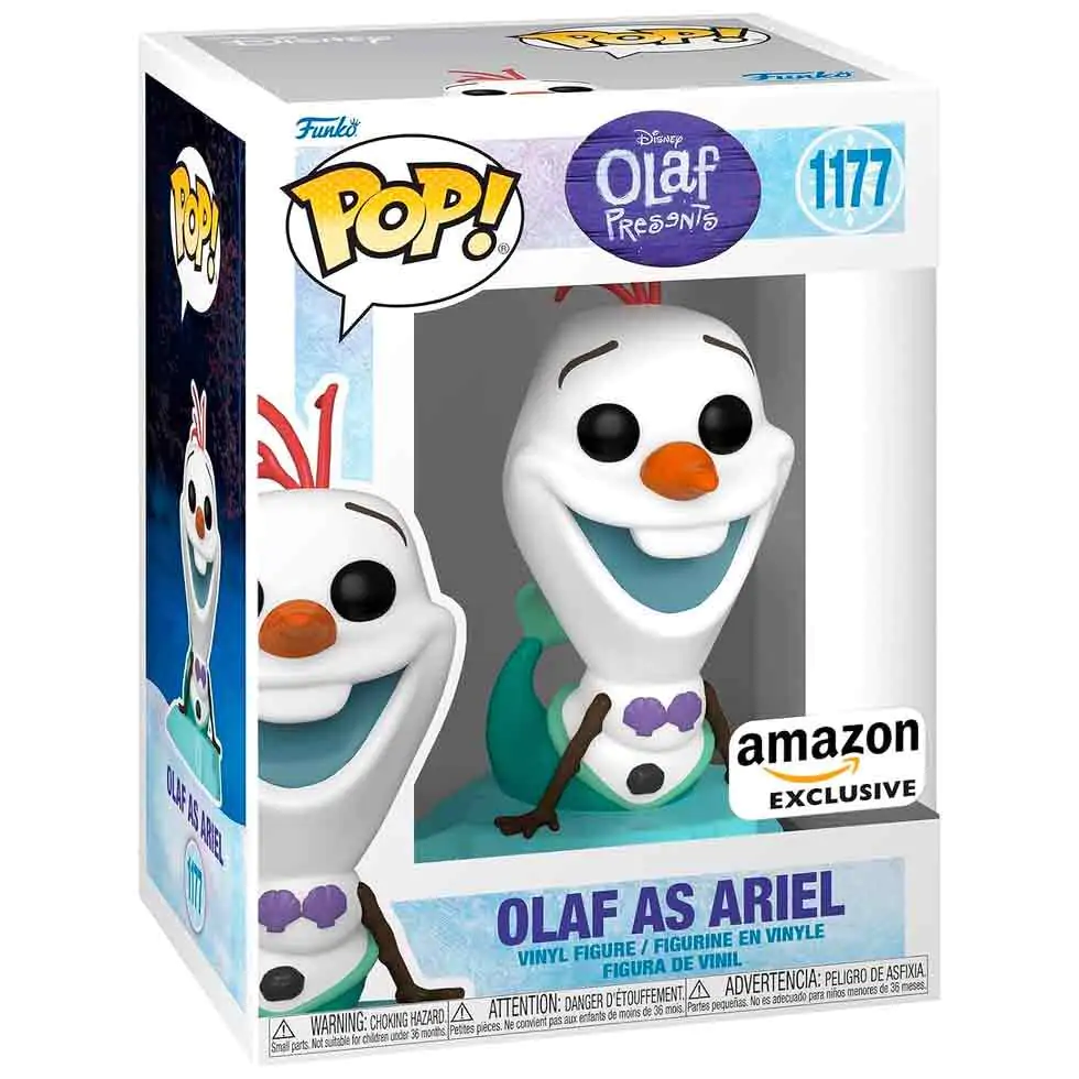 Funko POP Figur Disney Olaf Present - Olaf as Ariel Exclusive Produktfoto