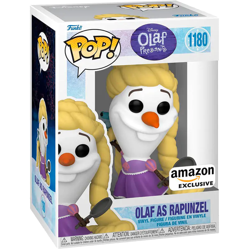 POP Figur Disney Olaf Present Olaf as Rapunzel Exclusive Produktfoto