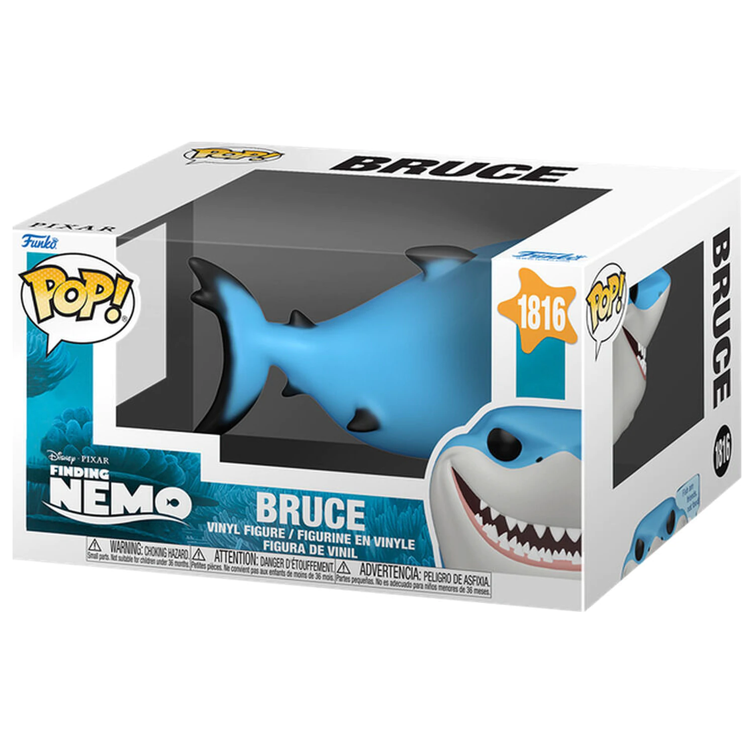 Funko POP Figur Disney Pixar Finding Nemo Bruce Fish are Friends Produktfoto