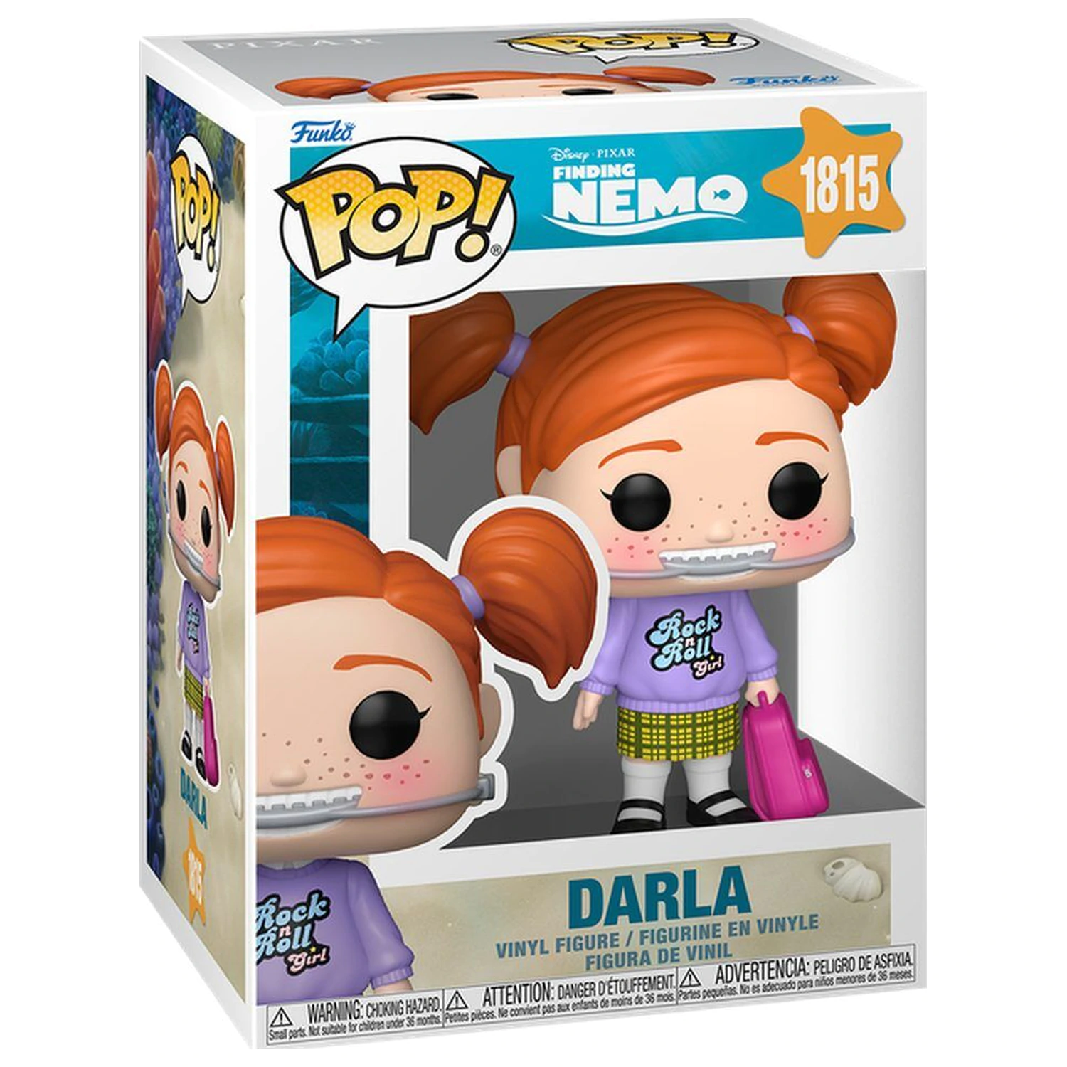 Funko POP Figur Disney Pixar Finding Nemo Darla Sherman Produktfoto