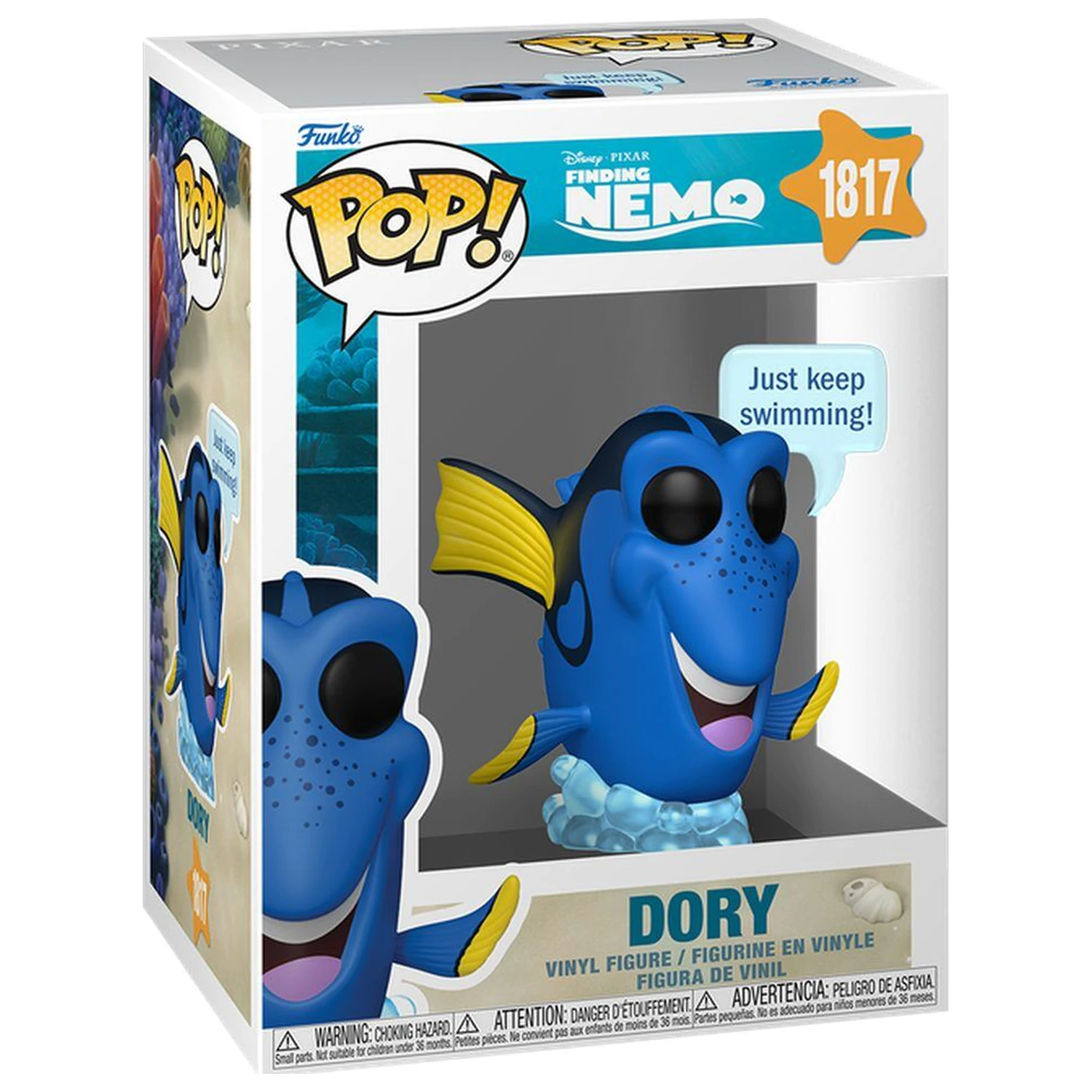 Funko POP Figur Disney Pixar Findet Nemo Dory Just Keep Swimming Produktfoto