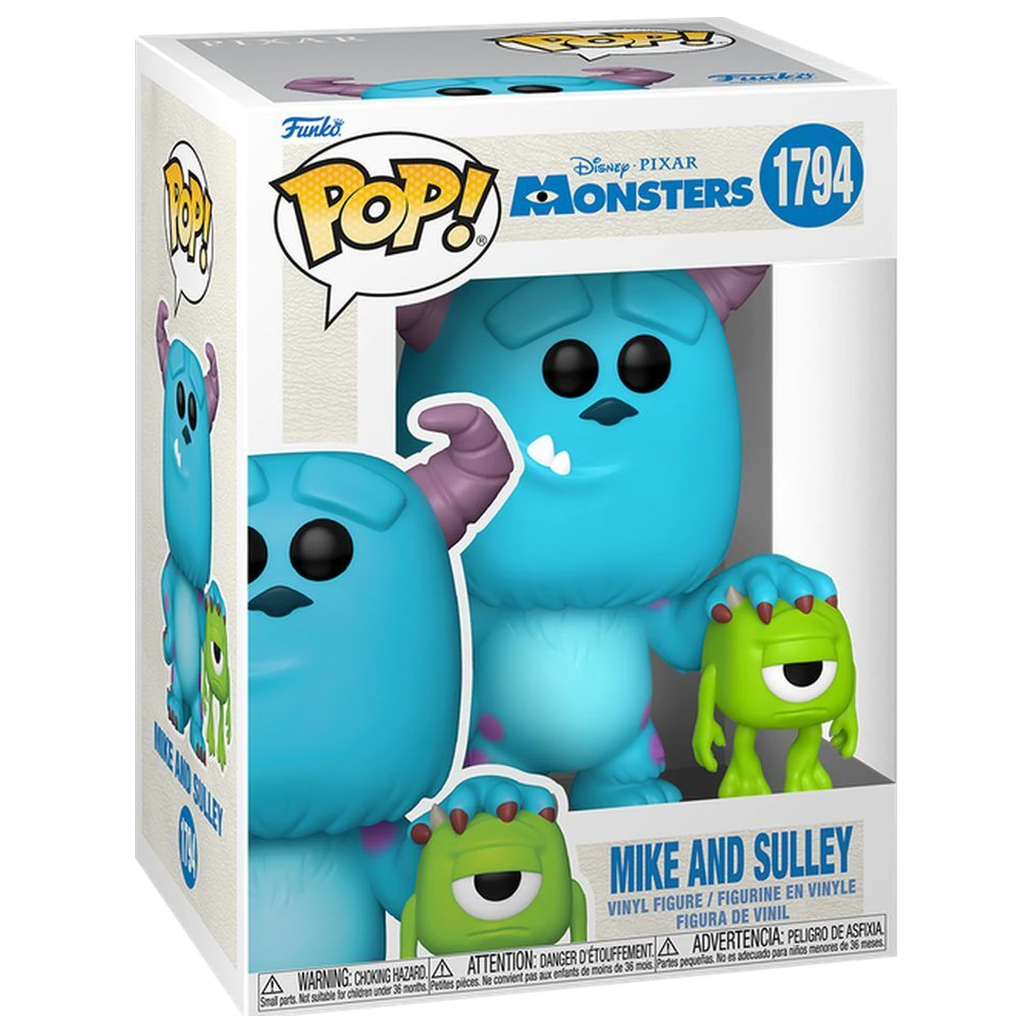 Funko POP Figur Disney Pixar Monsters Mike & Sulley Produktfoto