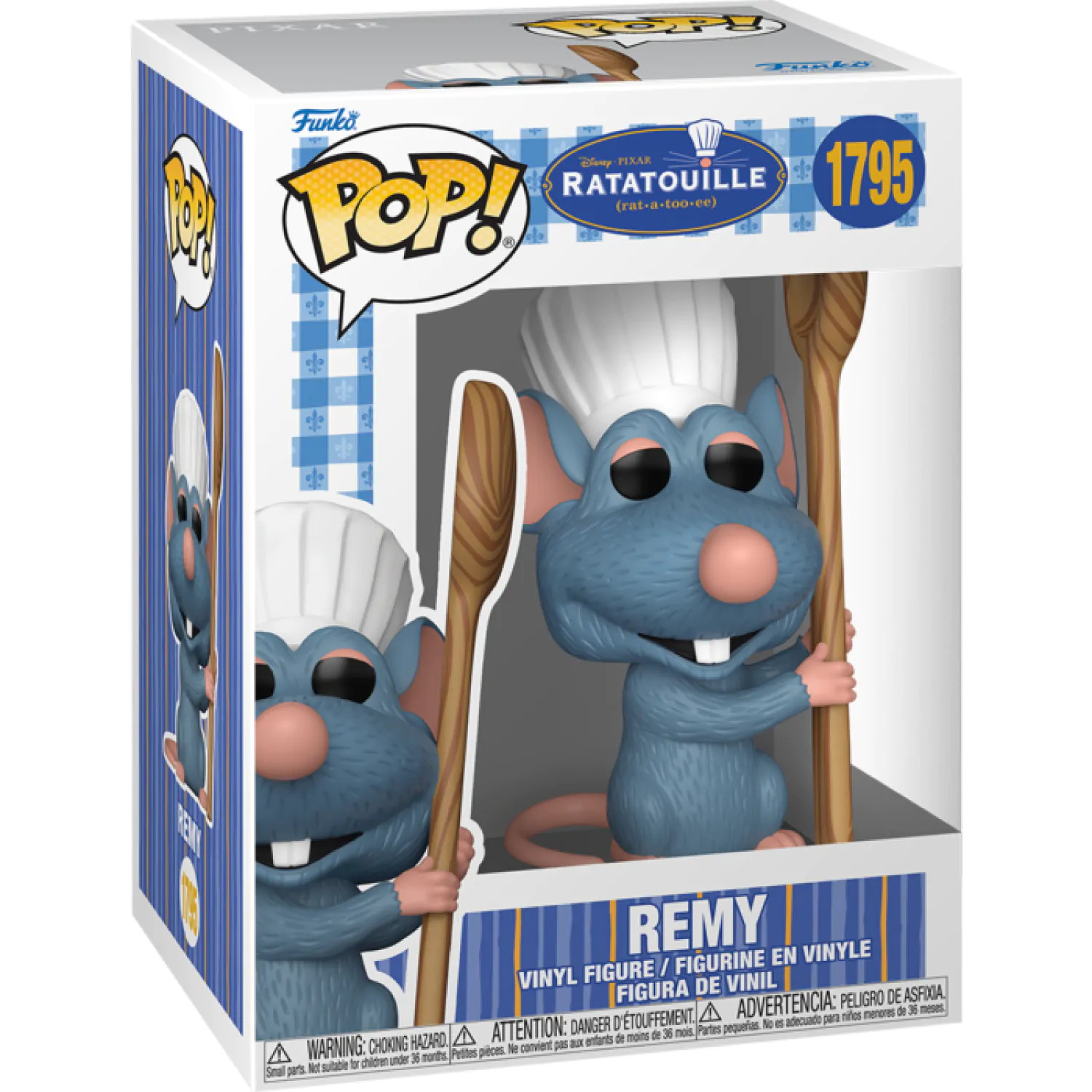 Funko POP Figur Disney Pixar Ratatouille Remy with Kochlöffel Produktfoto