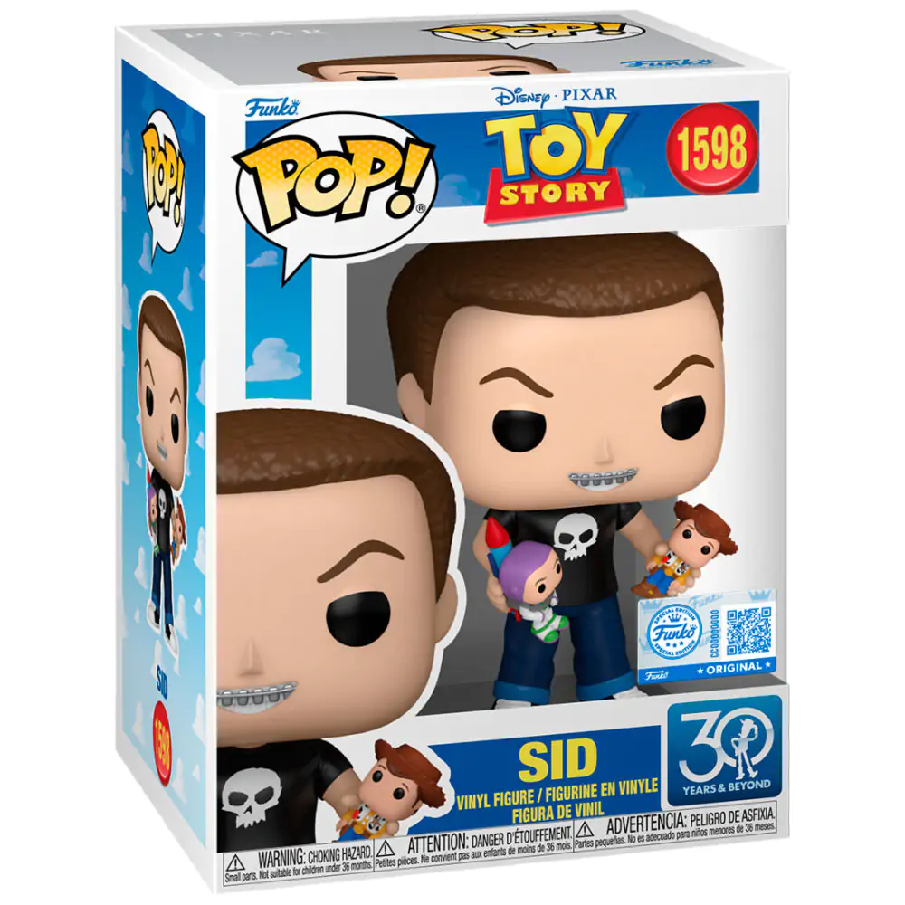 Funko POP Figur Disney Pixar Toy Story Sid Exclusive Produktfoto