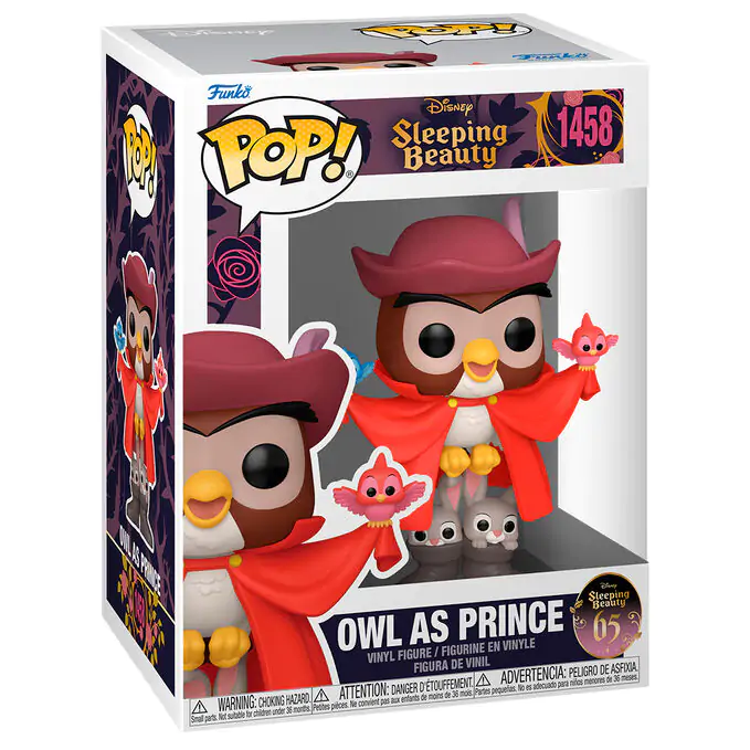 Funko POP Figur Disney Sleeping Beauty - Owl as Prince termékfotó