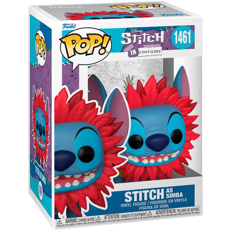 Funko POP Figur Disney Stitch as Simba termékfotó