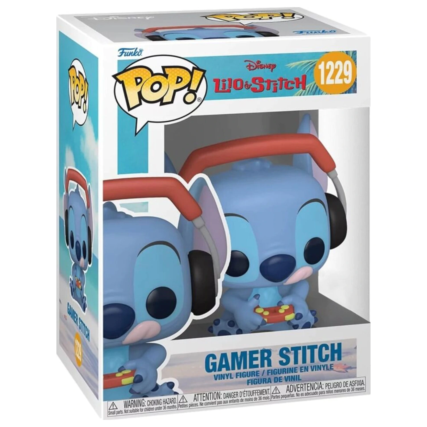 Funko POP Figur Disney Stitch Gamer Stitch Produktfoto