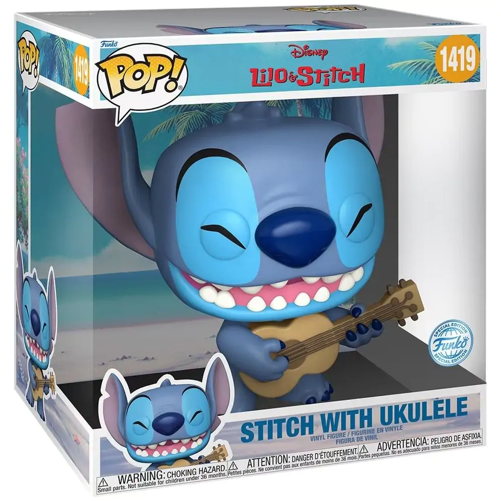 POP Figur Disney Stitch Ukelele 25cm termékfotó