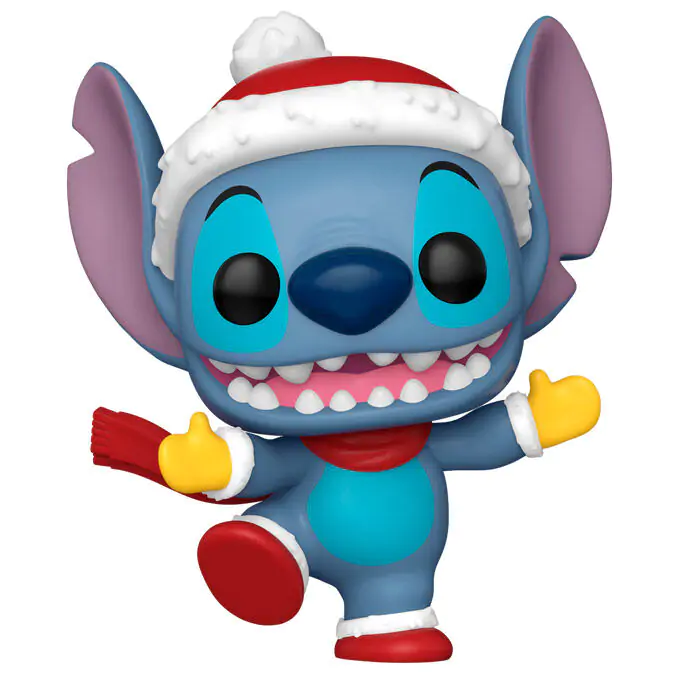 Funko POP Figur Disney Stitch with Santa Hat termékfotó