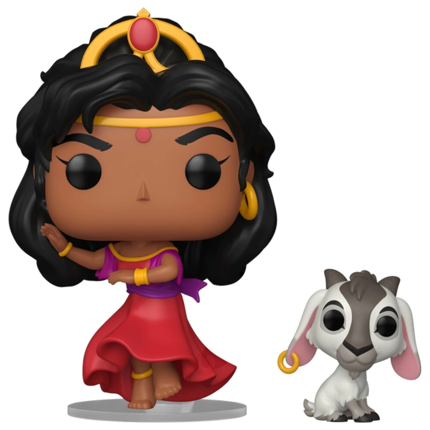 Funko POP Figur Disney the Hunchback of Notre Dame Esmeralda & Djali Produktfoto