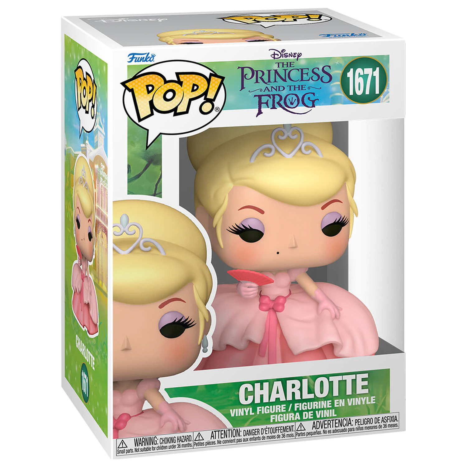 Funko POP Figur Disney The Princess and the Frog Charlotte Produktfoto