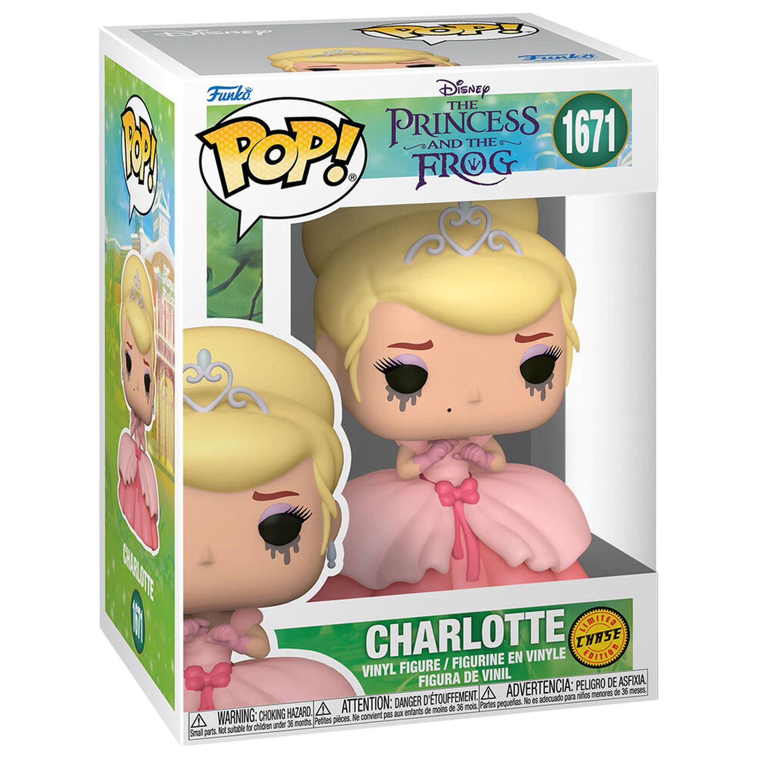 Funko POP Figur Disney The Princess and the Frog Charlotte Chase Produktfoto