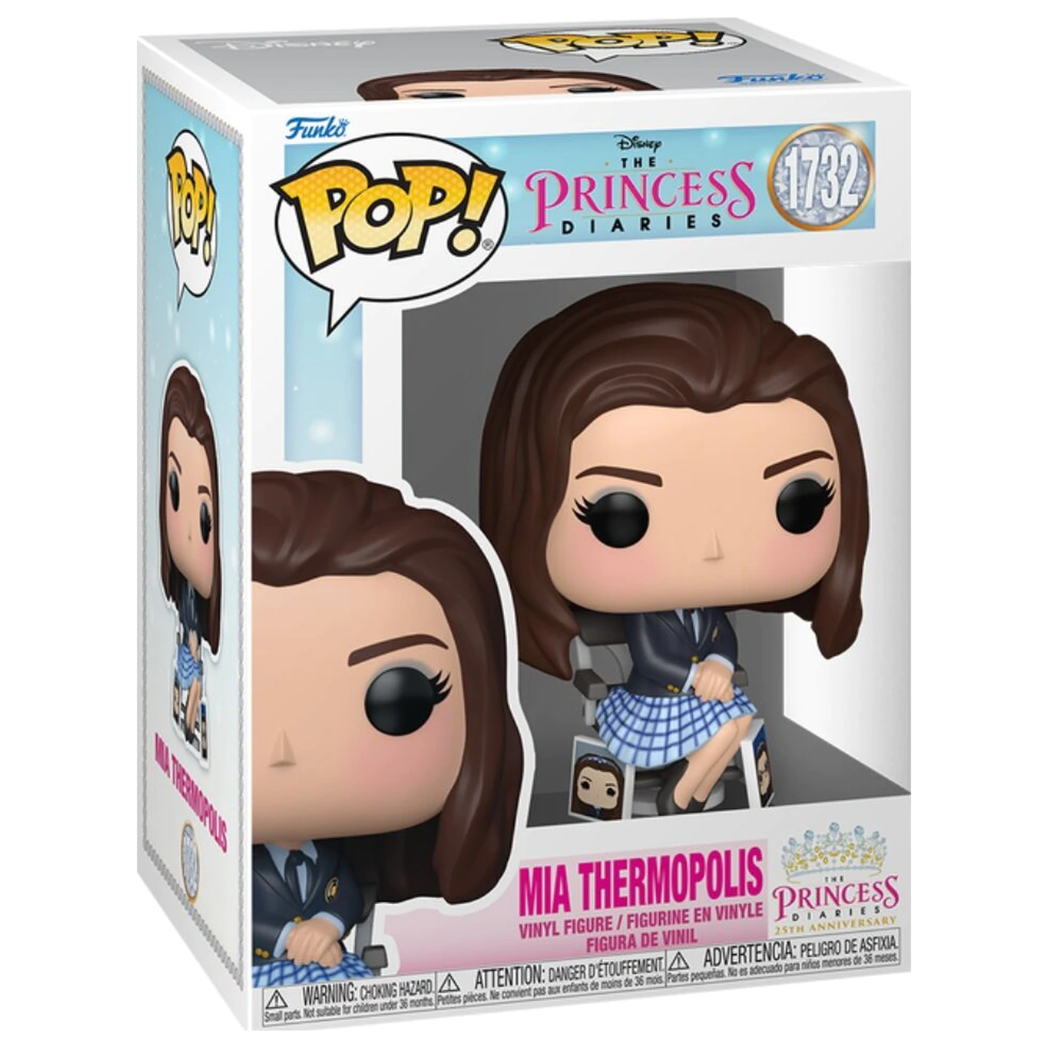 Funko POP Figur Premium Disney The Princess Diaries Mia Thermopolis Transformation Produktfoto