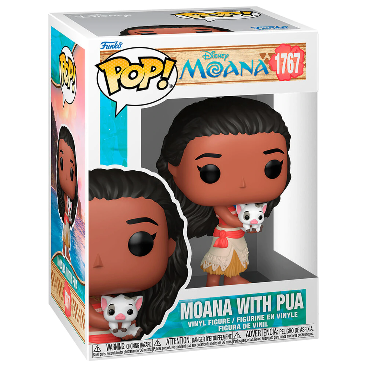 Funko POP Figur Disney Vaiana Moana 3 Moana with Pua Produktfoto