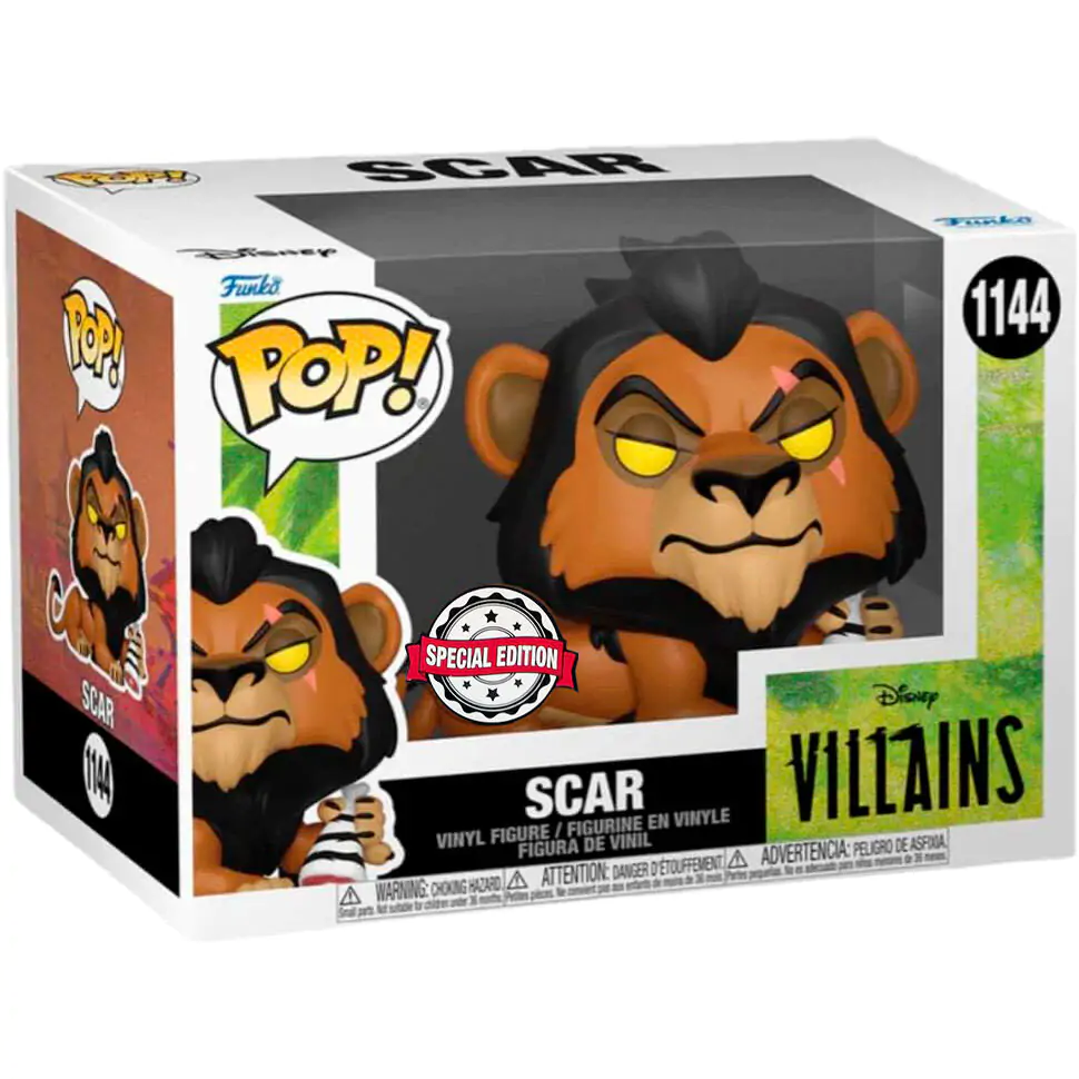 Funko POP Figur Disney Villains The Lion King Scar Exclusive Produktfoto