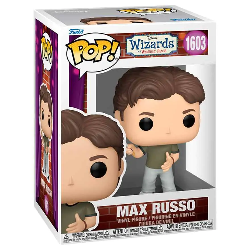 Funko POP Figur Disney Wizards of Waverly Place Max Russo Produktfoto