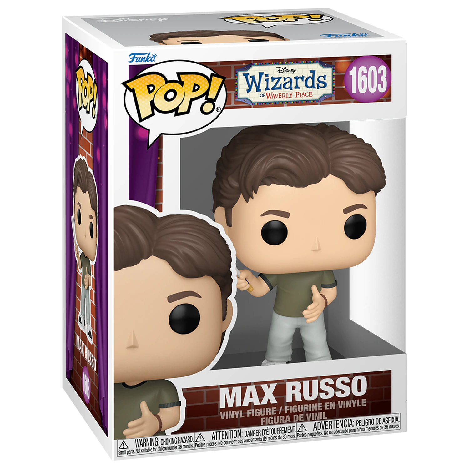 Funko POP Figur Disney Wizards of Waverly Place Max Russo Produktfoto