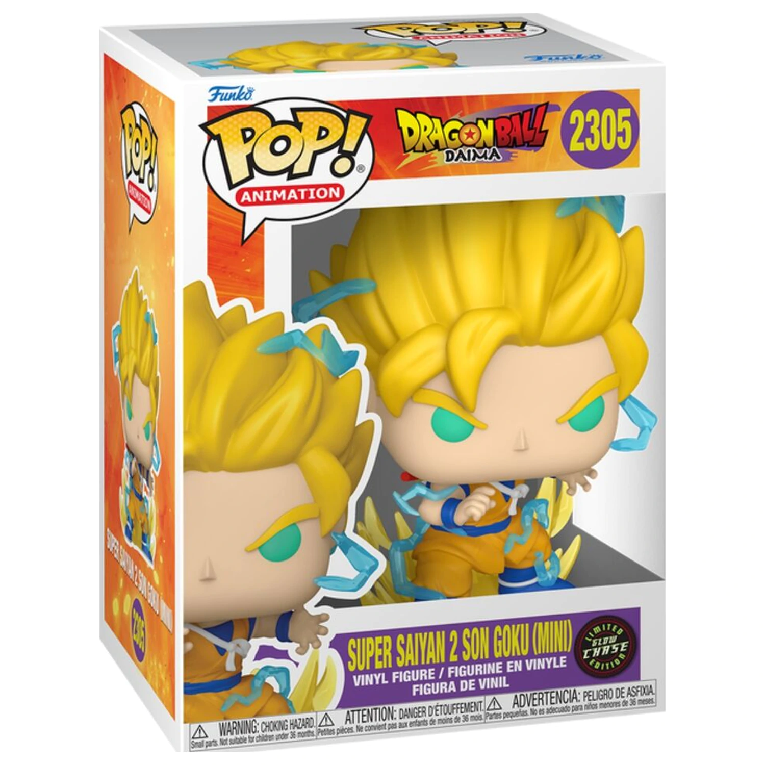 Funko POP Figur Dragon Ball Daima Super Saiyan Son Goku Mini Chase Produktfoto