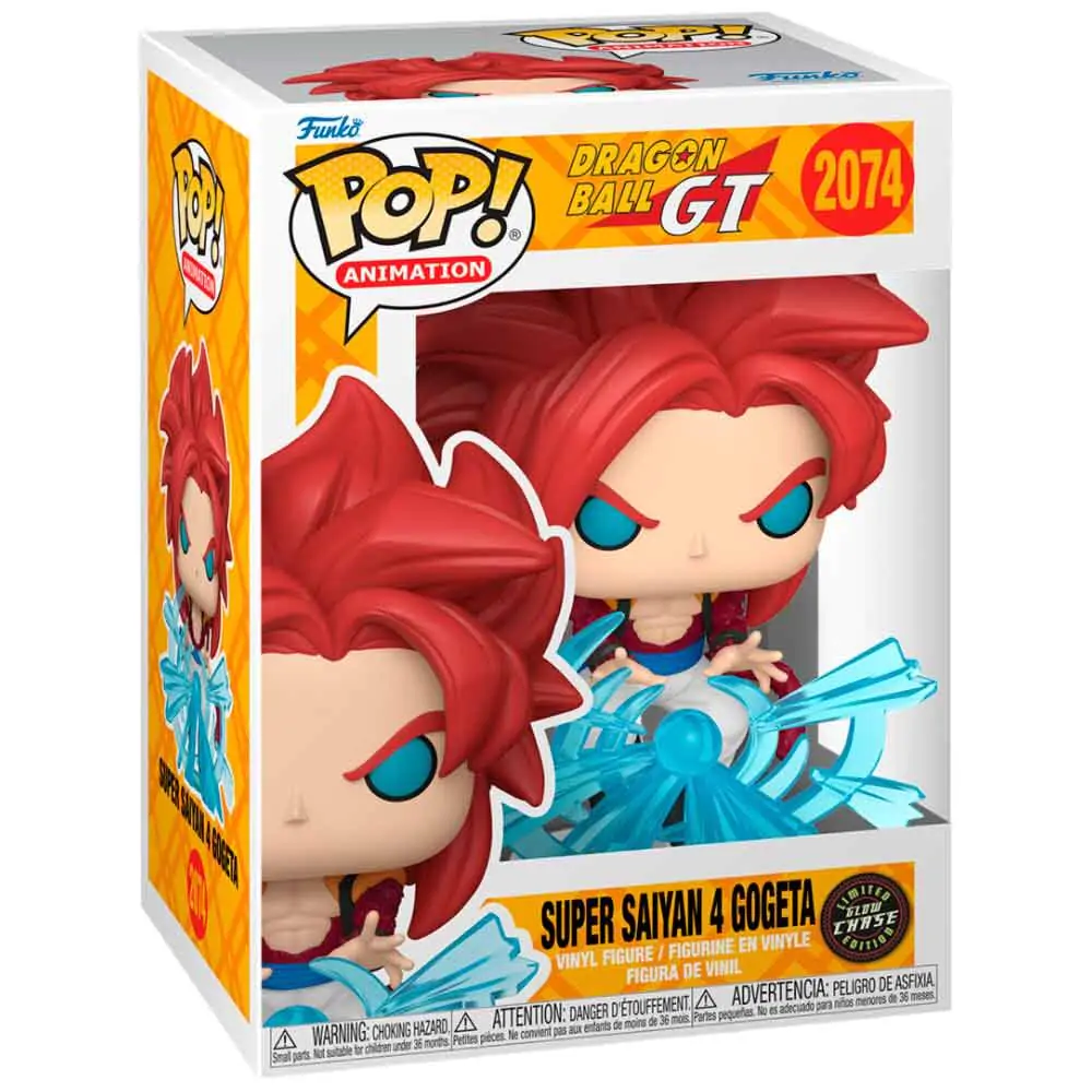 Funko POP Figur Dragon Ball GT Super Saiyan 4 Gogeta (Chase) Produktfoto