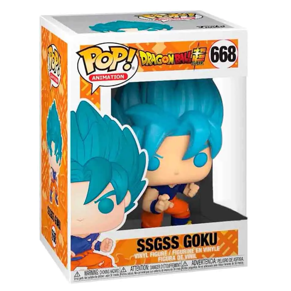 Funko POP Figur Dragon Ball Super SSGSS Goku Exclusive termékfotó