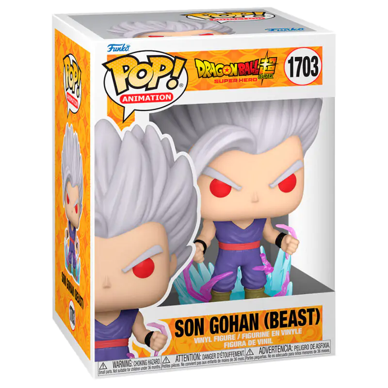 Funko POP Figur Dragon Ball Super Super Hero Gohan Beast termékfotó