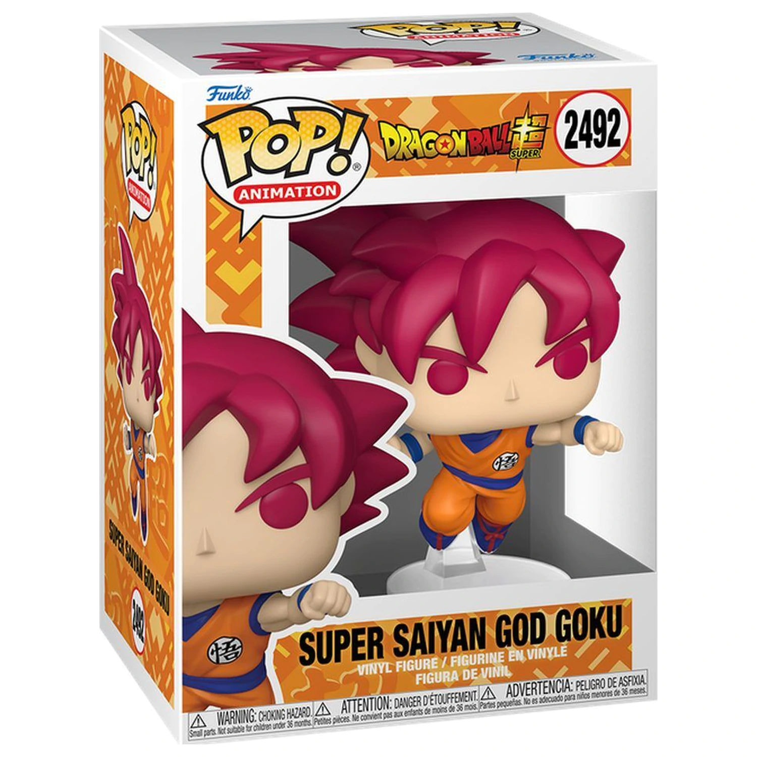 Funko POP Figur Dragon Ball Super - Super Saiyan God Goku Produktfoto