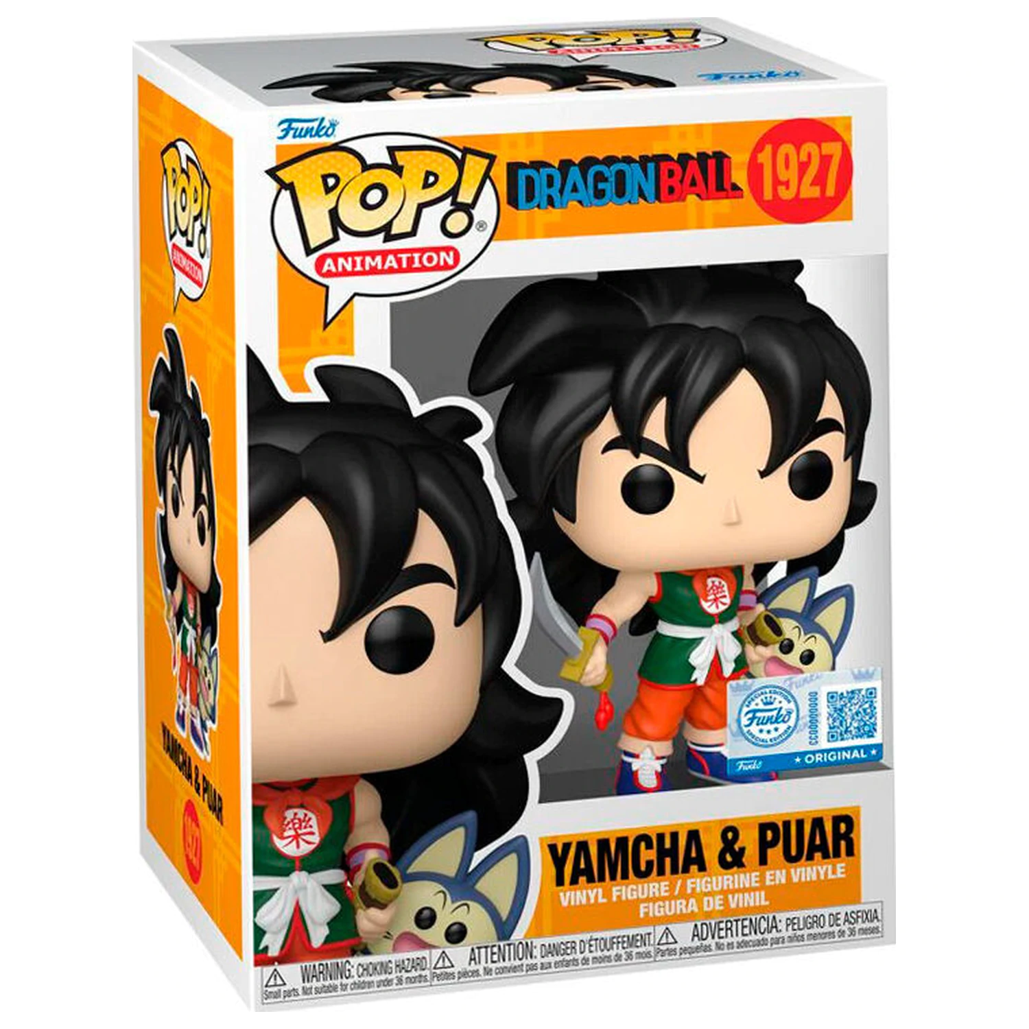 Funko POP Figur Dragon Ball Yamcha & Puar Exklusiv Produktfoto