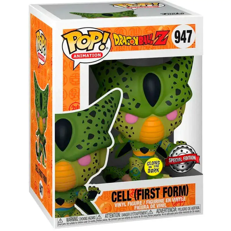 POP Figur Dragon Ball Z Cell First Form Exclusive termékfotó